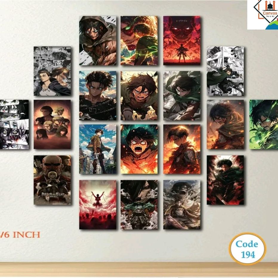 Picture of 20pcs Unique Design Wallmate Combo Set – Perfect for Home & Office Wall Decoration