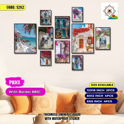 Picture of 10 pcs Most Unique Combo Wallmate Set – Perfect for Home & Office Wall Decoration