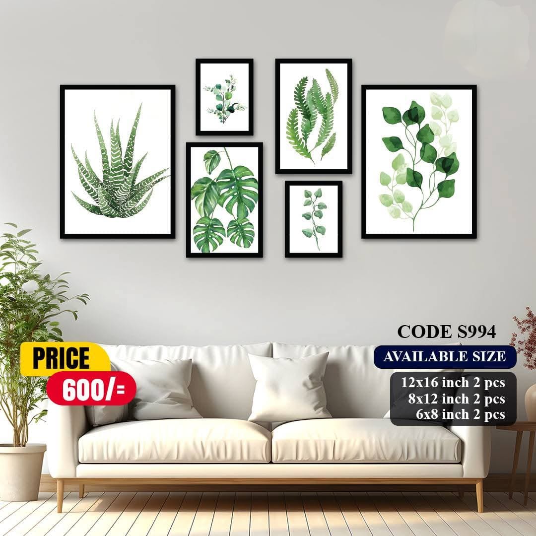 Picture of 6 pes Most Unique Combo Wallmate Set – Perfect for Home & Office Wall Decoration