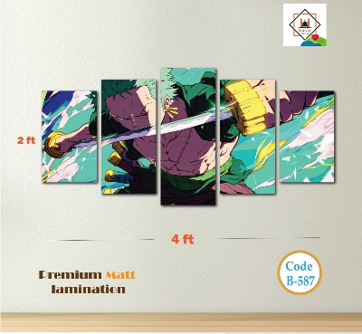 Picture of premium Design 5Pcs In 1 Set Wall Canvas printing