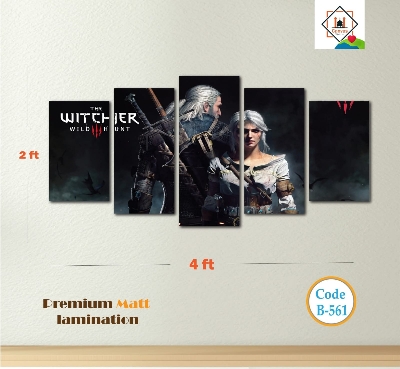 Picture of premium Design 5Pcs In 1 Set Wall Canvas printing