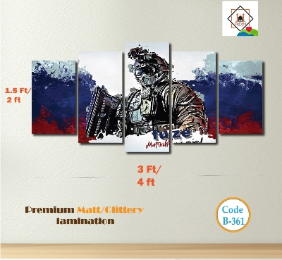 Picture of 5-in-1 Premium Wall Canvas Set – Elegant Modern Wall Art for Any Room