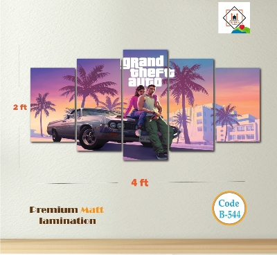 Picture of 5-in-1 Premium Wall Canvas Set – Elegant Modern Wall Art for Any Room