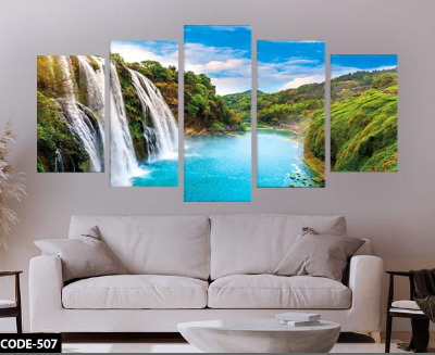 Picture of 🖼️ 5-in-1 Premium Wall Canvas Set – Elegant Modern Wall Art for Any Room