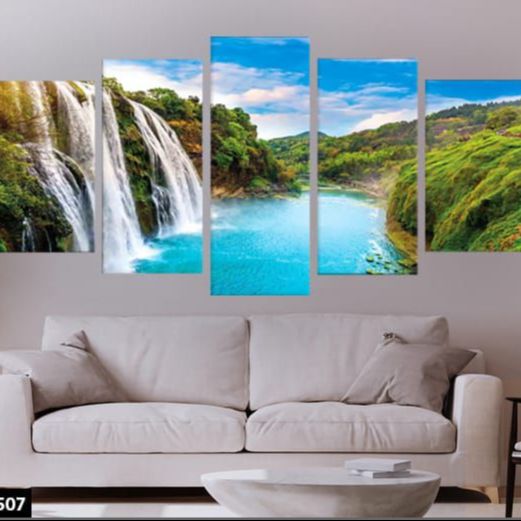Picture of 🖼️ 5-in-1 Premium Wall Canvas Set – Elegant Modern Wall Art for Any Room