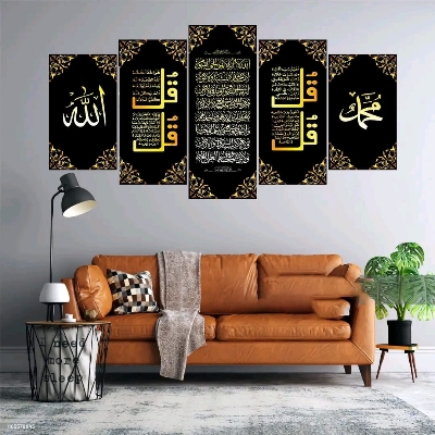 Picture of 🖼️ 5-in-1 Premium Wall Canvas Set – Elegant Modern Wall Art for Any Room