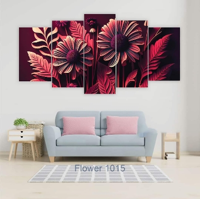 Picture of 🖼️ 5-in-1 Premium Wall Canvas Set – Elegant Modern Wall Art for Any Room