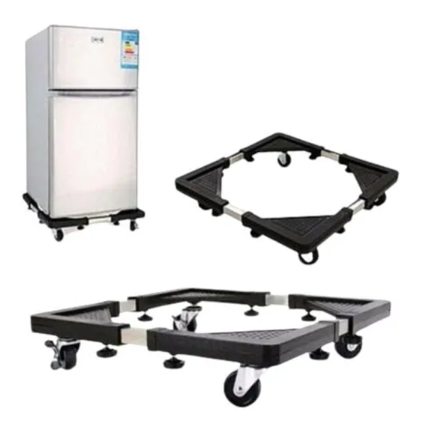 Picture of Multifunction Adjustable Movable Base – Washing Machine & Fridge Stand with Wheels