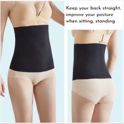 Picture of Women's Seamless Tummy Control Waist Trainer Body Shaper – Black