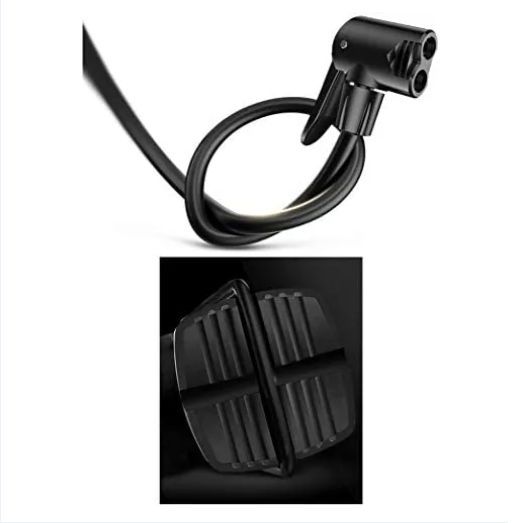 Picture of Mini Portable Bike Floor Pump – Hand & Foot Activated