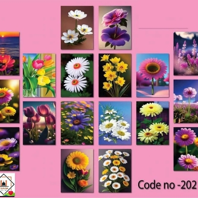 Picture of 18-Pcs Wallmate Combo – Unique & Stylish Home Decoration Set