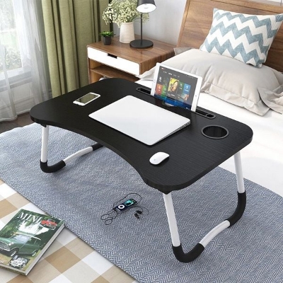 Picture of Multifunctional Foldable laptop Desk For Bed Multifunctional Laptop Table Portable Adjustable Foldable Computer Notebook Lap PC Folding Desk Table Vented Stand Bed Tray Portable Foldable Adjustable Multifunctional aptop Table