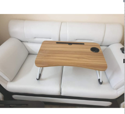 Picture of Folding Laptop Table and baby read writing table wood colour