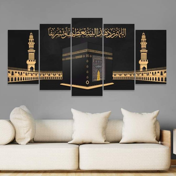 Picture of 5Pcs In 1 Set Wall Canvas Art code# 203