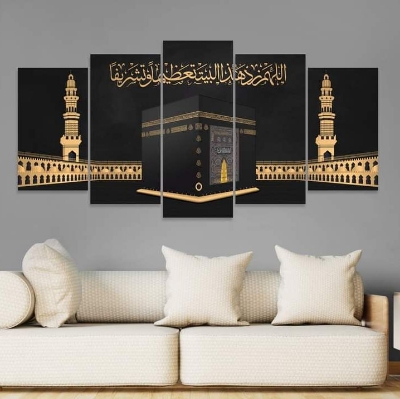 Picture of 5Pcs In 1 Set Wall Canvas Art code# 203