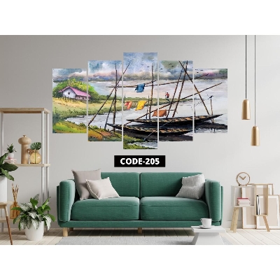 Picture of 5Pcs In 1 Set Wall Canvas Art code# 205