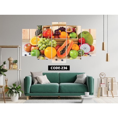 Picture of 5Pcs In 1 Set Wall Canvas Art code# 236