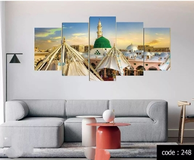 Picture of 5Pcs In 1 Set Wall Canvas Art code# 248