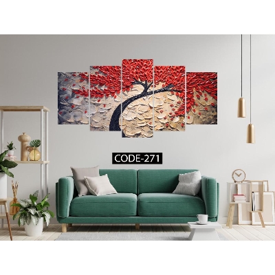 Picture of 5Pcs In 1 Set Wall Canvas Art code# 271