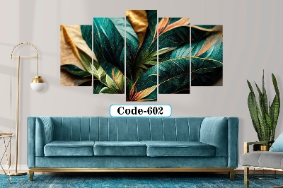Picture of 5Pcs In 1 Set Wall Canvas Art code# 602