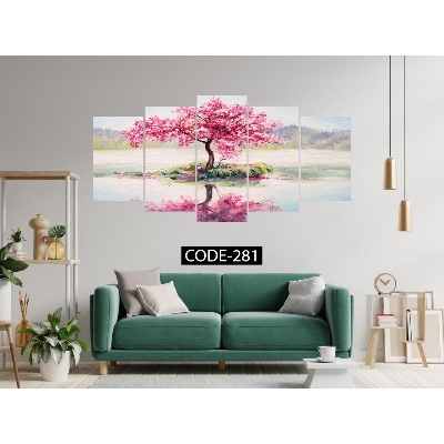 Picture of 5Pcs In 1 Set Wall Canvas Art code#281