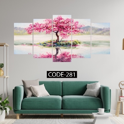 Picture of 5Pcs In 1 Set Wall Canvas Art code#281