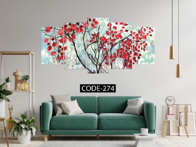 Picture of 5Pcs In 1 Set Wall Canvas Art code# 274