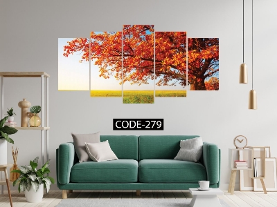 Picture of Premium Quality - 1 Set Wall Canvas Art Code 5 Piece #279