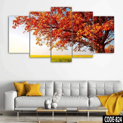 Picture of Premium Quality - 1 Set Wall Canvas Art Code 5 Piece #279
