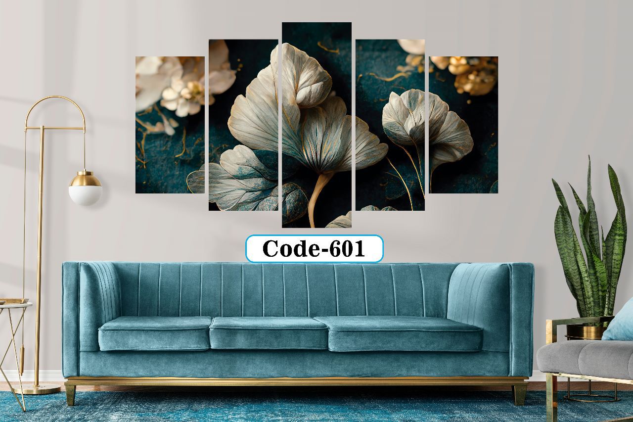 Picture of 5Pcs In 1 Set Wall Canvas Art code# 601