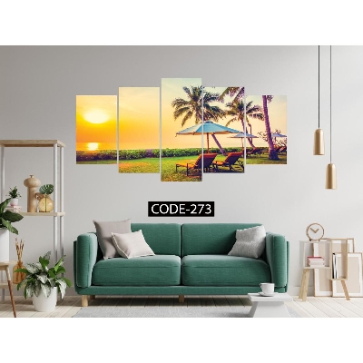 Picture of Premium Quality - 1 set Wall canvas art code 5 pc #273