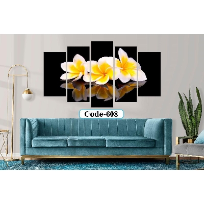 Picture of 5Pcs In 1 Set Wall Canvas Art code# 608