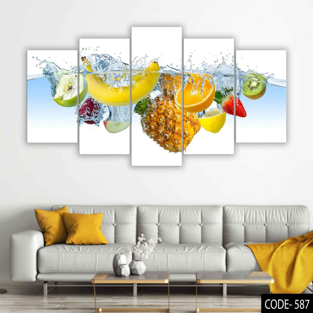 Picture of 5Pcs In 1 Set Wall Canvas Art code# 587