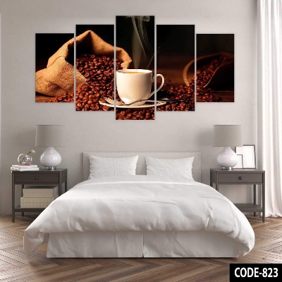 Picture of 5Pcs In 1 Set Wall Canvas Art code# 823