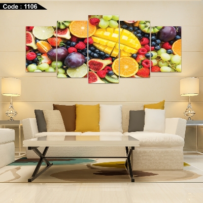 Picture of 5Pcs In 1 Set Wall Canvas Art printing code#1106