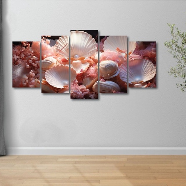 Picture of 5Pcs In 1 Set Wall Canvas Art printing code#889