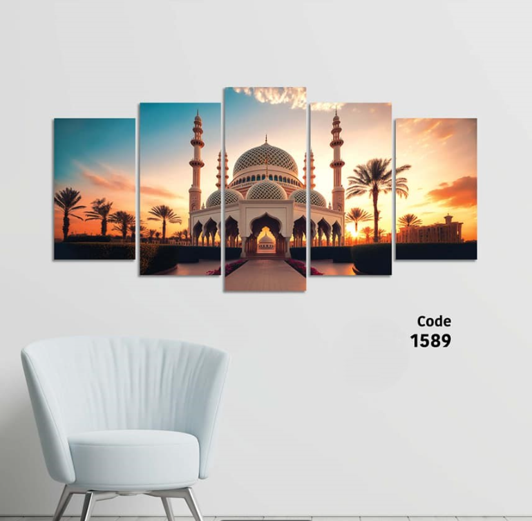 Picture of 5Pcs In 1 Set Wall Canvas Art printing