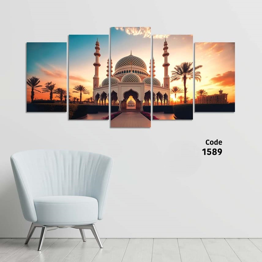Picture of 5Pcs In 1 Set Wall Canvas Art printing