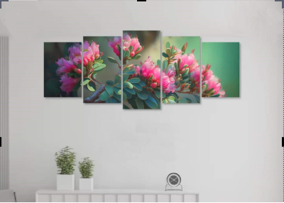 Picture of 5Pcs In 1 Set Wall Canvas Art printing