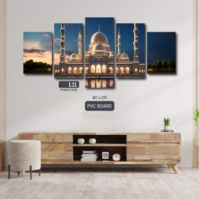 Picture of 5Pcs In 1 Set Wall Canvas Art printing