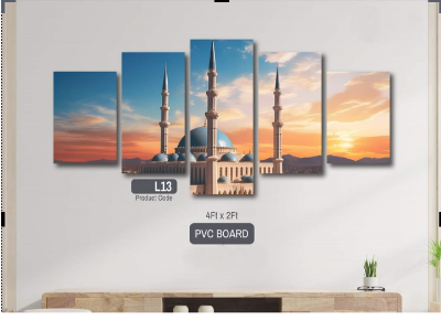Picture of 5Pcs In 1 Set Wall Canvas Art printing