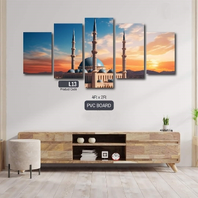 Picture of 5Pcs In 1 Set Wall Canvas Art printing
