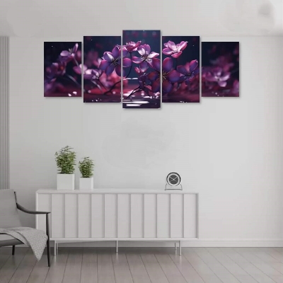 Picture of 5Pcs In 1 Set Wall Canvas Art printing