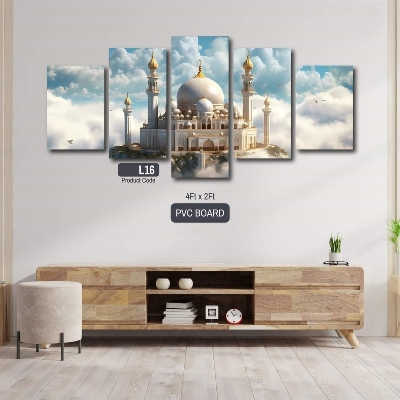 Picture of 5Pcs In 1 Set Wall Canvas Art printing