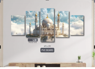 Picture of 5Pcs In 1 Set Wall Canvas Art printing