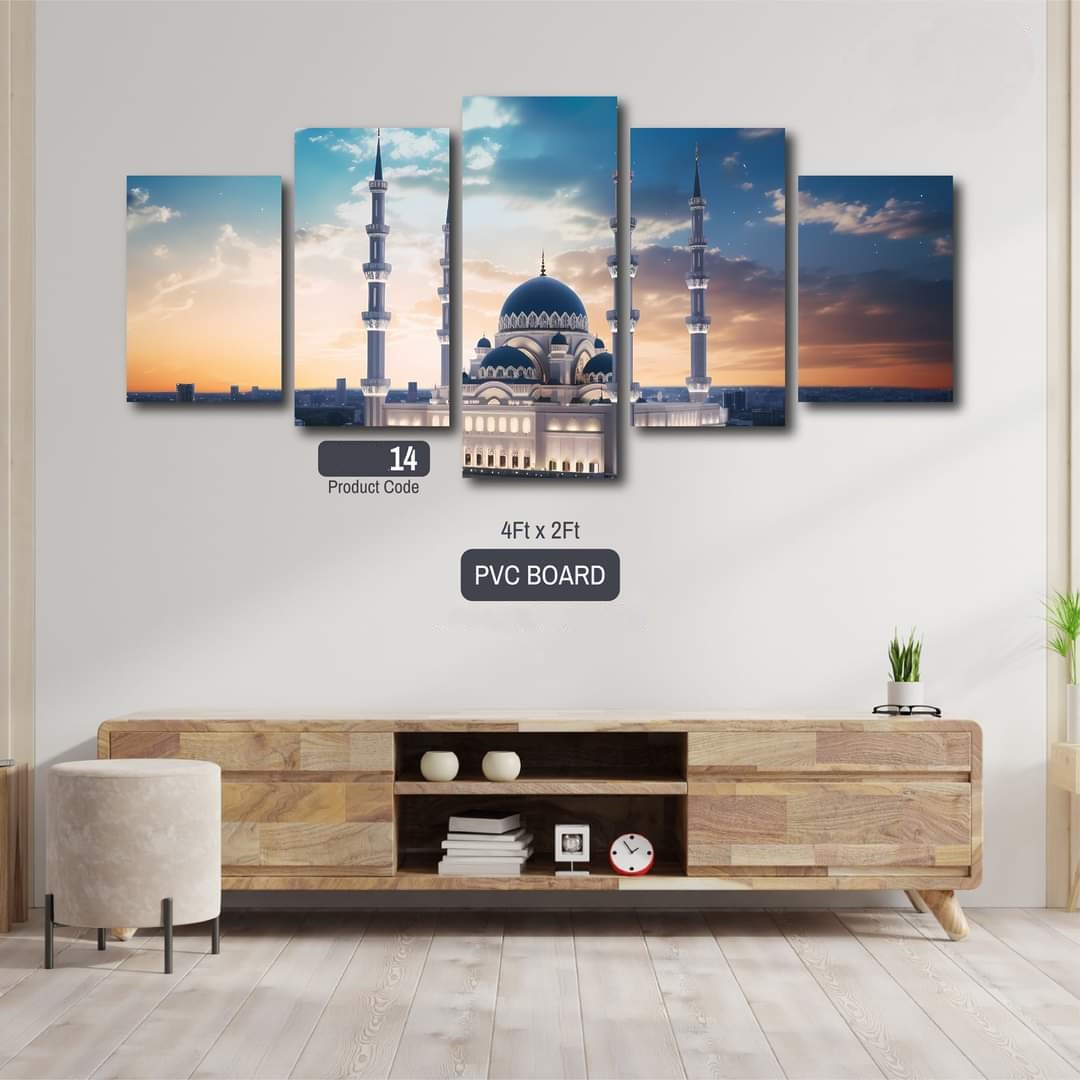 Picture of 5Pcs In 1 Set Wall Canvas Art printing