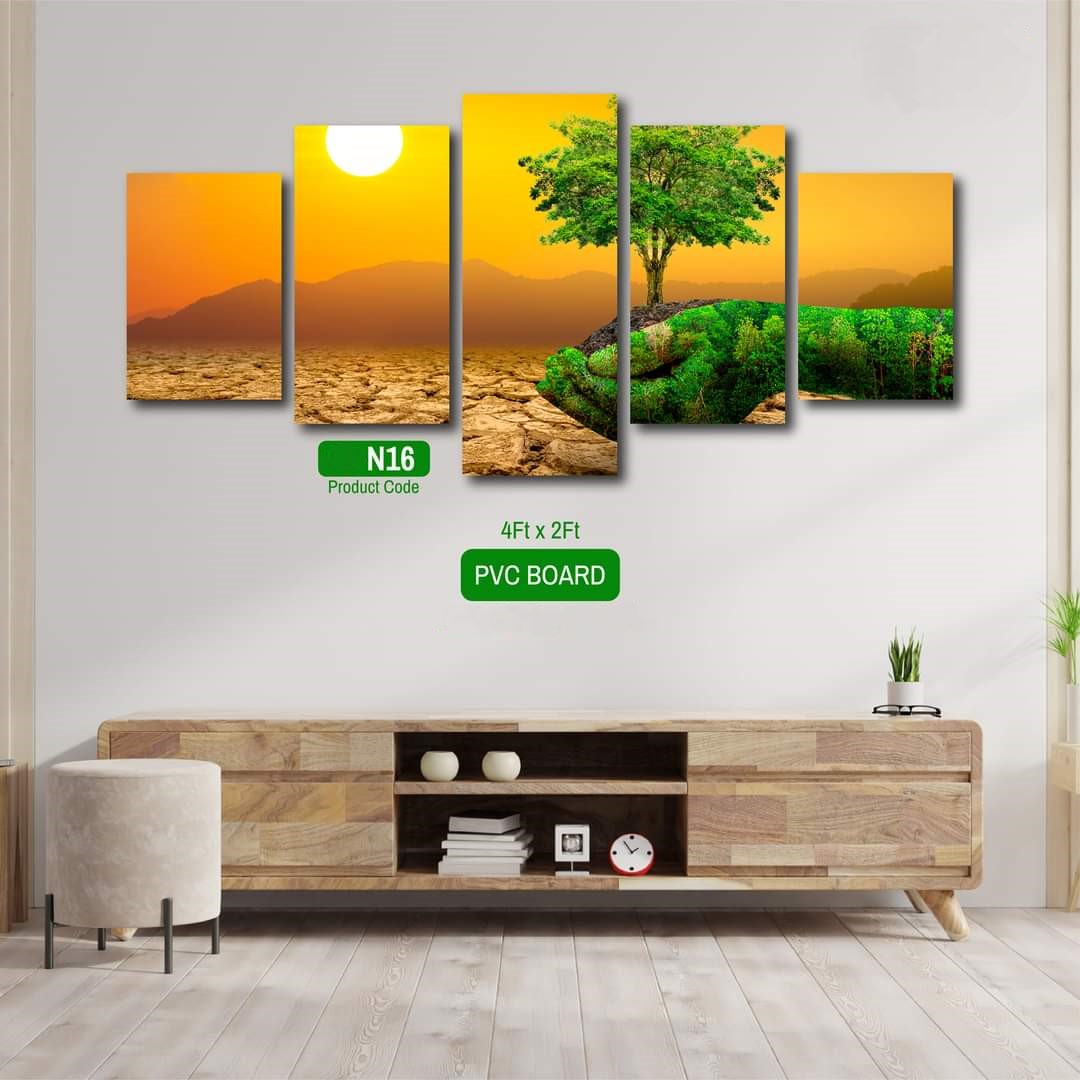 Picture of 5Pcs In 1 Set Wall Canvas Art printing