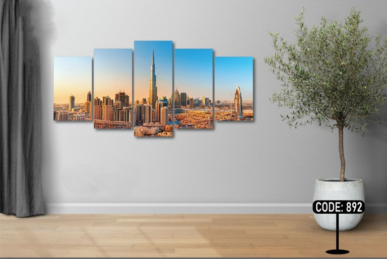 Picture of 5Pcs In 1 Set Wall Canvas Art printing