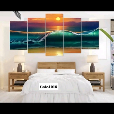 Picture of 5Pcs In 1 Set Wall Canvas Art printing