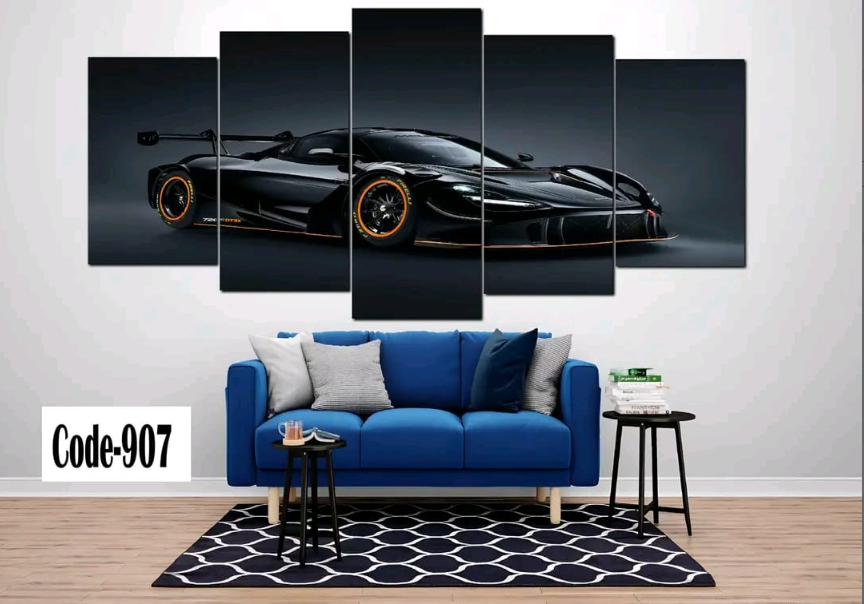 Picture of 5Pcs In 1 Set Wall Canvas Art printing